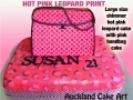 PINK LEOPARD 21ST HANDBAG