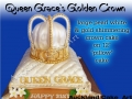 QUEEN GRACE GOLDEN CROWN