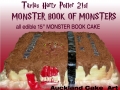 MONSTER BOOK CAKE