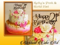 KELLYS PINK & GOLD 21ST