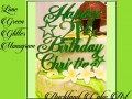 LIME GREEN GLITTER MONOGRAM