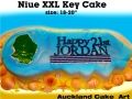 XXL 21st KEY CAKE
