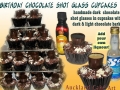 CHOCOLATE SHOT CUPCAKES