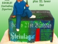 BEER BOX CAKE - STEINLAGER