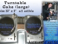 TURNTABLE CAKE