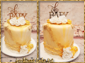 GOLD-LEAF-BABY-SHOWER-CAKE