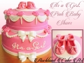 ITS A GIRL PINK BABY SHOES