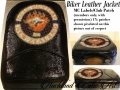 BIKER LEATHER JACKET (back)