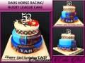 HORSE RACING LEAGUE CAKE