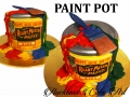 PAINT POT CAKE