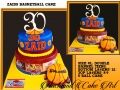 ZAIDS BASKETBALL CAKE