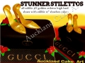GOLDEN STILETTOS