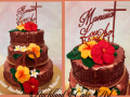 70th ROSE-GOLD CAKE