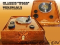 CLASSIC WOOD TURNTABLE