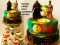 NATHANS GALAXY AND SUPERHEROES CUPCAKES