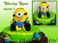 CHEEKY CYAN TURNS 1