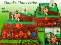 CLOUDS CLANS CAKE