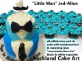 LITTLE MAN bow tie cake