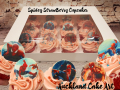 SPIDEY-STRAWBERRY-CUPCAKES