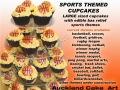 SPORTS THEME CUPCAKES
