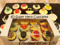 3D SUPERHERO CUPCAKES