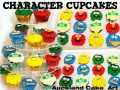 CHARACTER CUPCAKES 3D