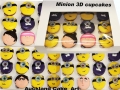 MINION CUPCAKES 3D