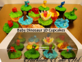 BABY DINOSAUR CUPCAKES