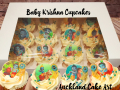 BABY-KRISHNA CUPCAKES