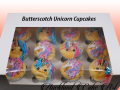 BUTTERSCOTCH UNICORN CUPCAKES