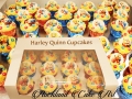 HARLEY QUINN CUPCAKES