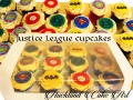 JUSTICE LEAGUE CUPCAKES