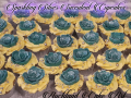 SILVER SUCCULENT CUPCAKES