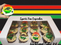 SPORTS FAN CUPCAKES