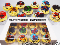 SUPERHERO CUPCAKES