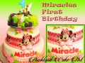 MIRACLES FIRST BIRTHDAY