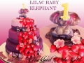 a LILAC BABY ELEPHANT
