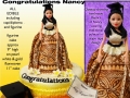 CONGRATULATIONS NANCY