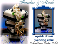 UPSIDE DOWN WEDDING CAKE