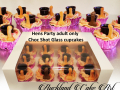 CHOC SHOT GLASS CUPCAKES