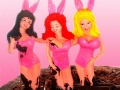BUNNY STRIPPERS IN MUD